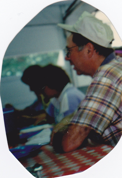 Neele with always a smile<br />  ( One of Aunt Leona's cut-out-photo's ! )