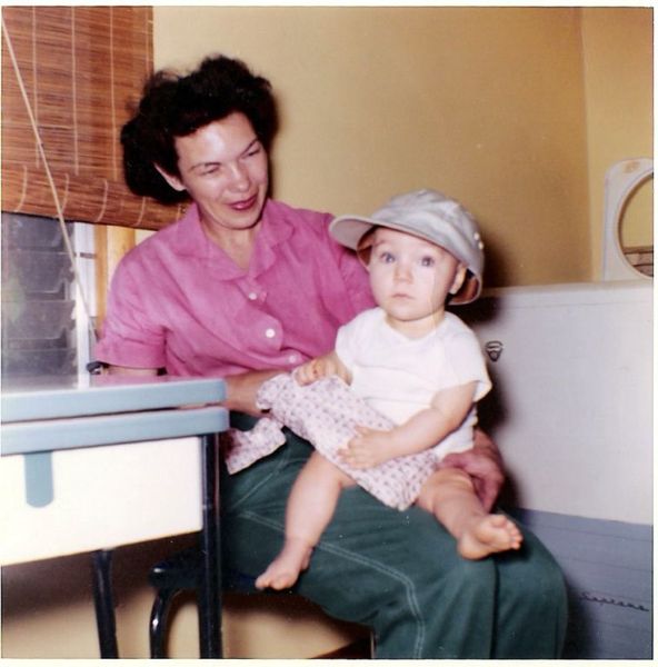 Aunt Lucille (Roe) Fortmann & Sheila Jean