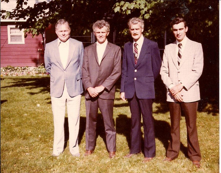 Donald, Bill, Eddie, and Roary, Wark boys