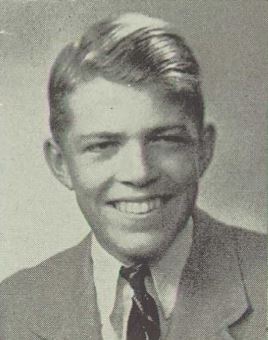 Harold Holman in Central HS South Haven, MI 1943