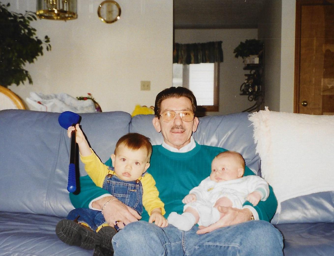 Enjoying the newest addition.