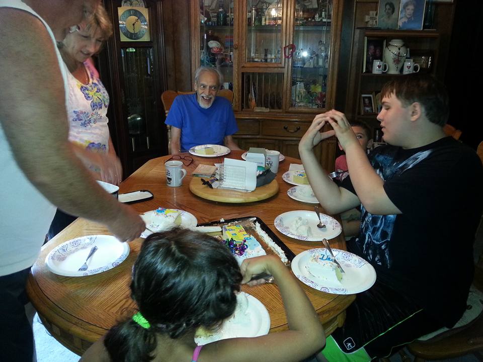 And always smiles and attention for grandkids ♥