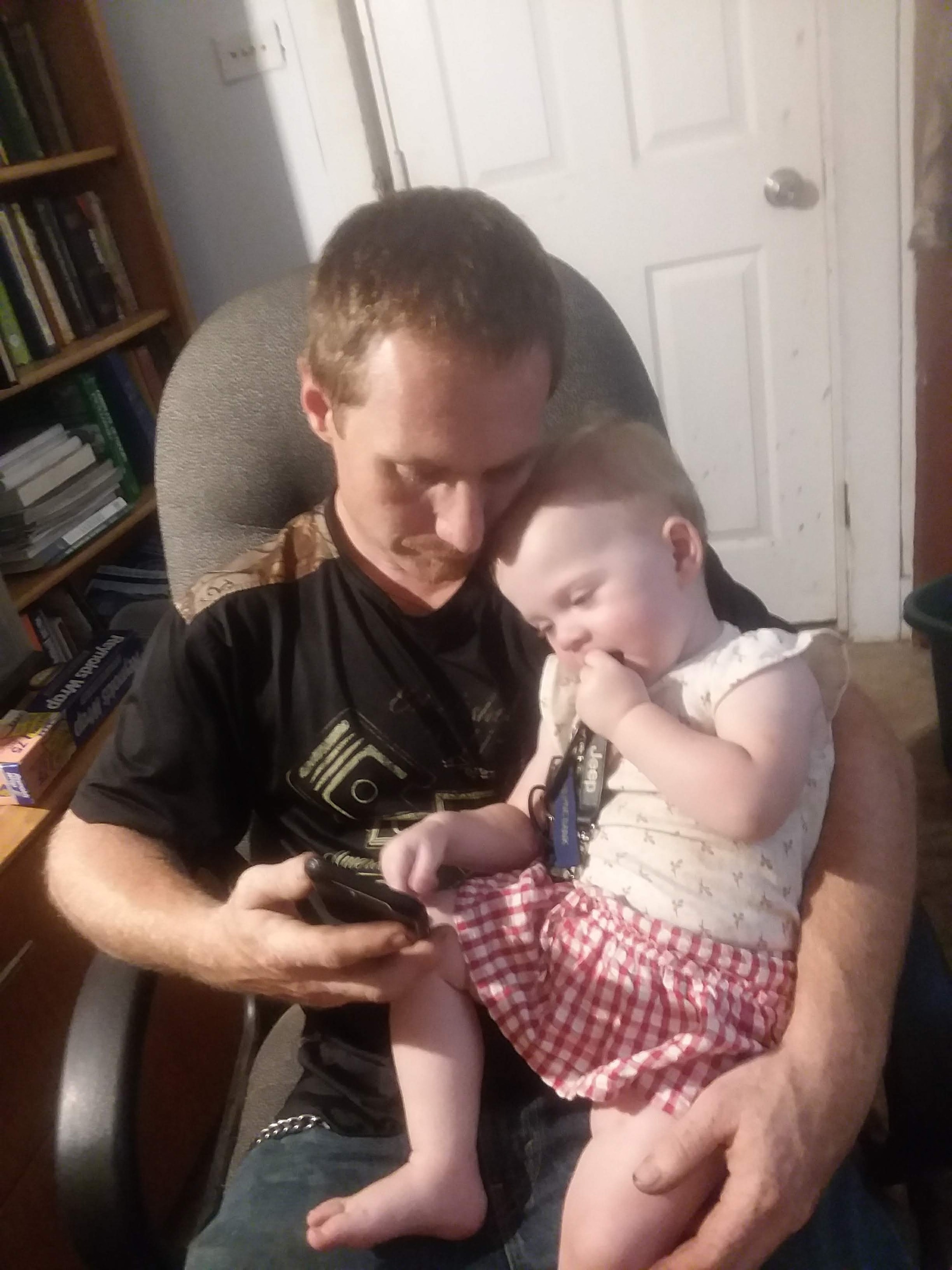 Chris loved his daughter more than anything 