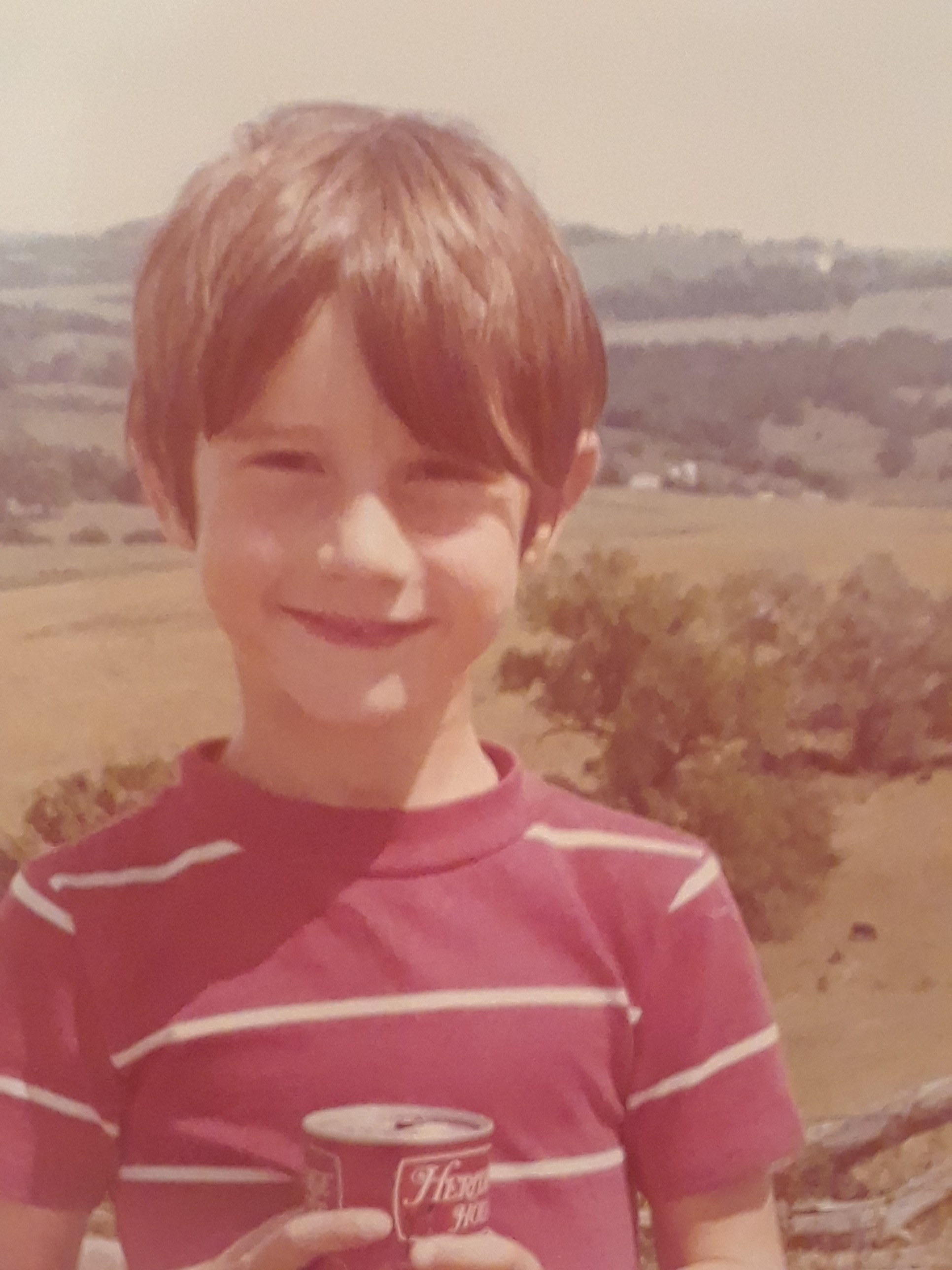 David at age 7