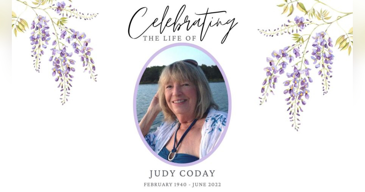 Judith Coday Obituary June 29, 2022 Kendrick McCartney Johnson
