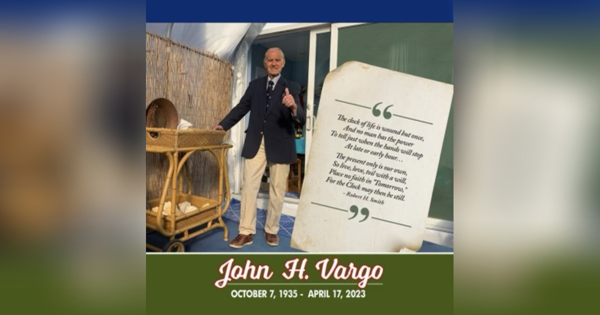 John Vargo Obituary April 17, 2023 O'Mara & Carpentieri Funeral Home Verplanck, NY