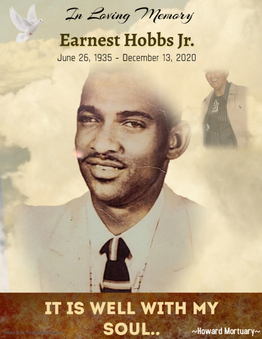 Earnest Hobbs Jr Obituary December 13, 2020 Howard Mortuary McRaeHelena, GA
