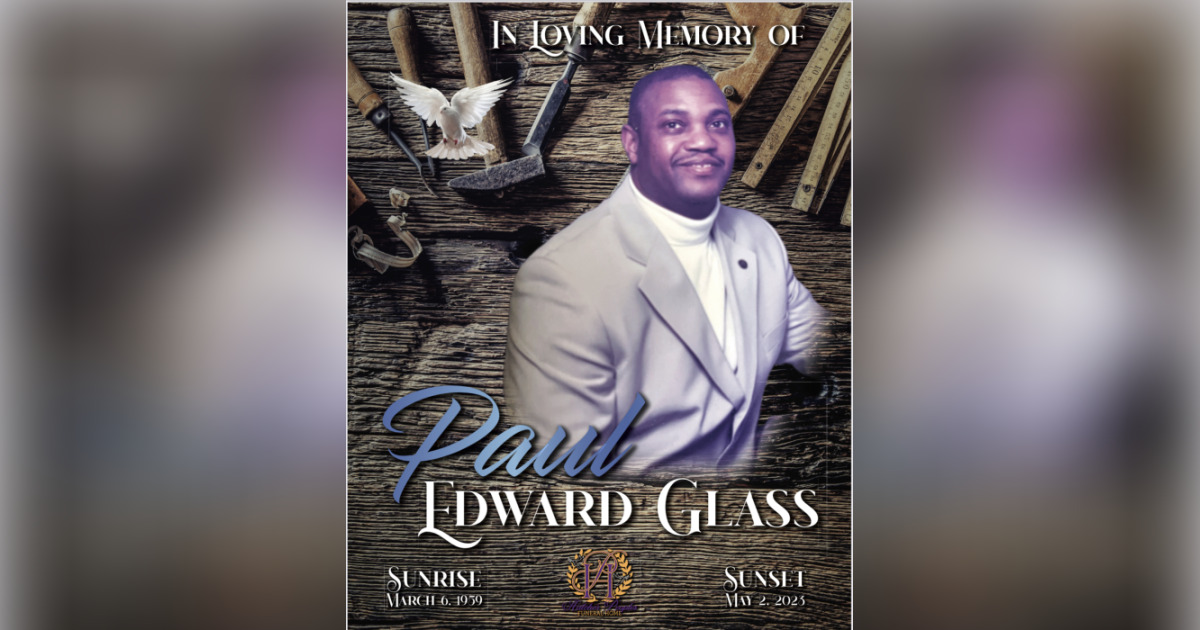 Paul Glass Obituary May 2, 2023 Thomasville, GA