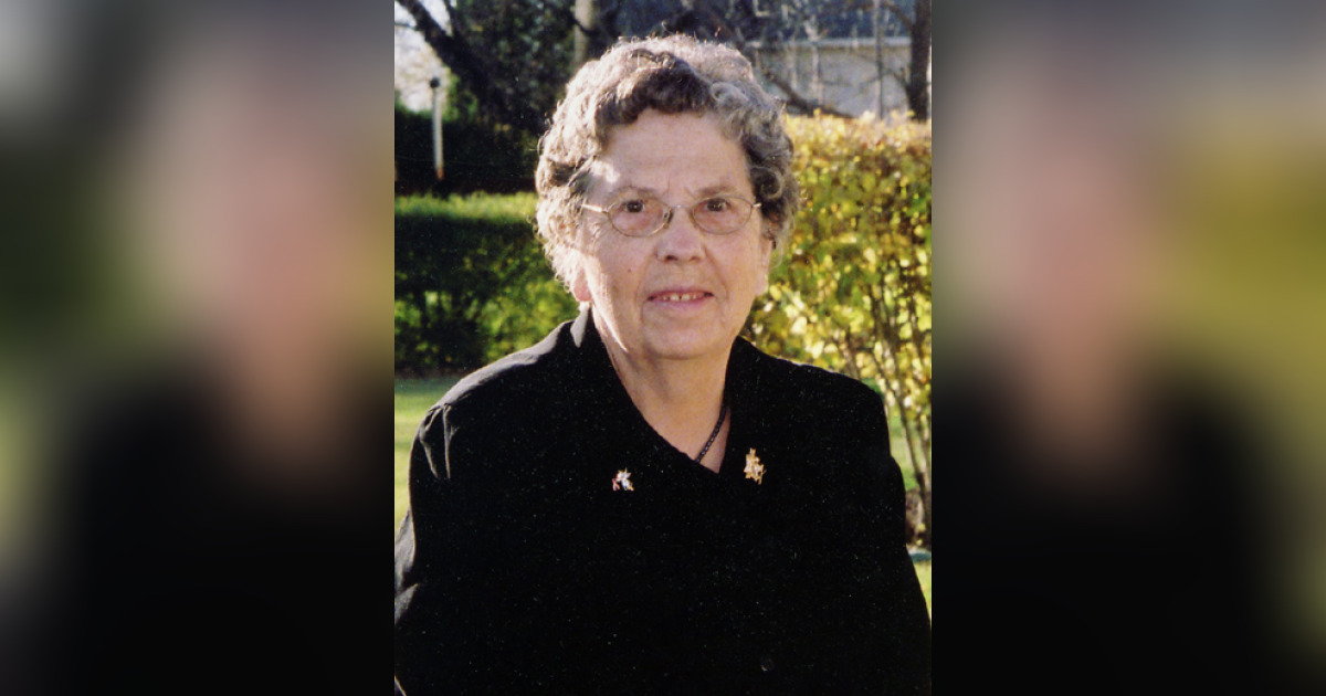 Rita Grenier Obituary Oct 16, 2023 Notre Dame de Lourdes, MB
