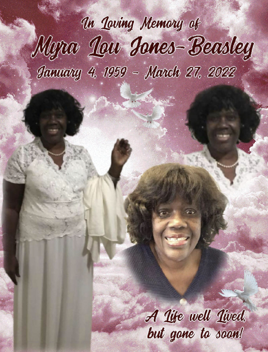 Myra JonesBeasley Obituary Mar 27, 2022 Kaufmann, TX