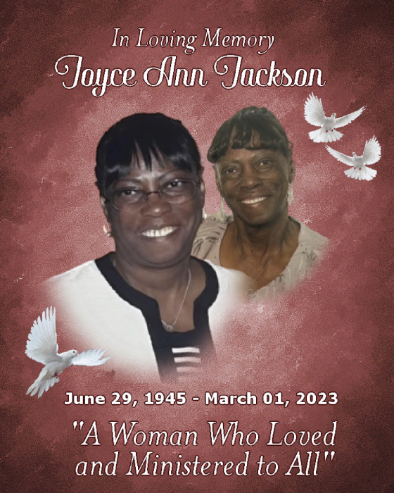 Joyce Jackson Obituary Mar 1, 2023 Kaufmann, TX