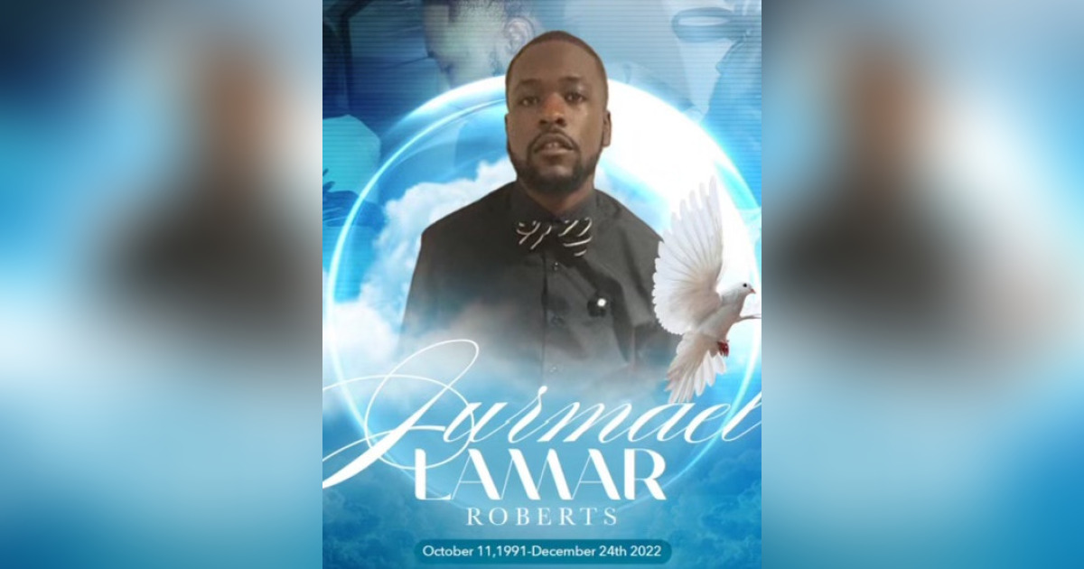 Jurmael Roberts Obituary December 24, 2022 Urban Undertakers of