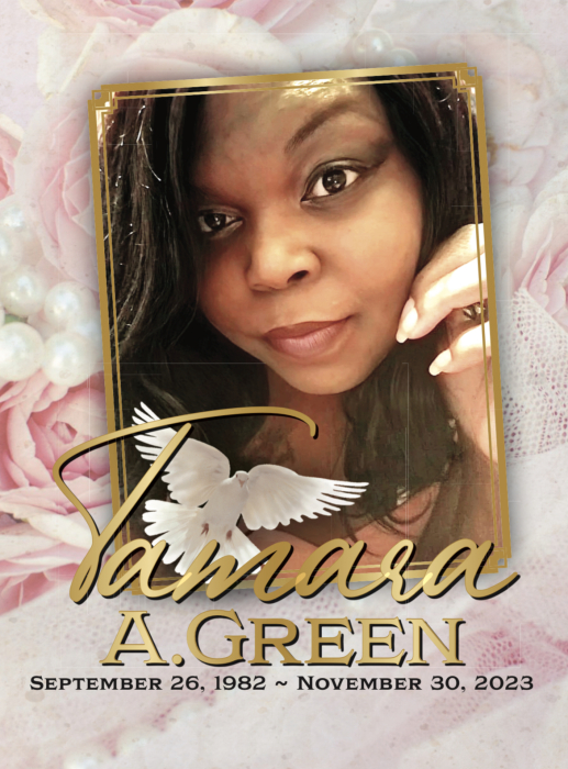 Ms. Tamara Green Obituary Nov 30, 2023 Maplesville, AL