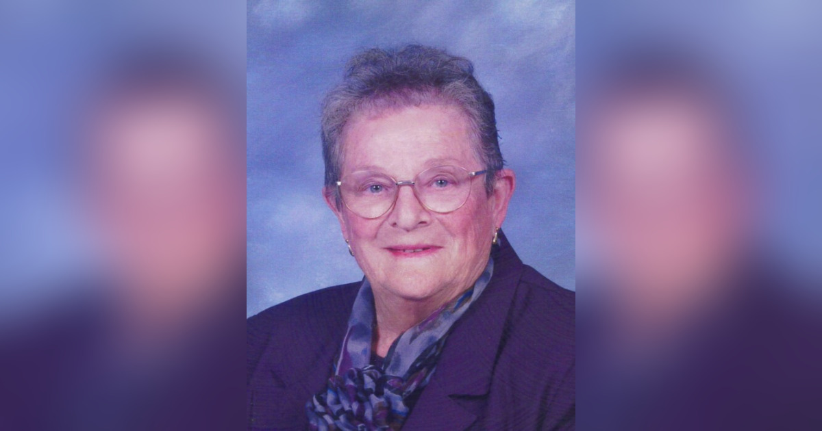 Gladys Myers Obituary June 4, 2023 Steven R. Neff Funeral Home