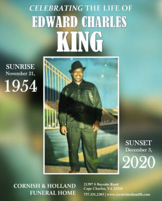 Mr. Edward Charles King Obituary December 3, 2020 Cornish & Holland Funeral Home Cape