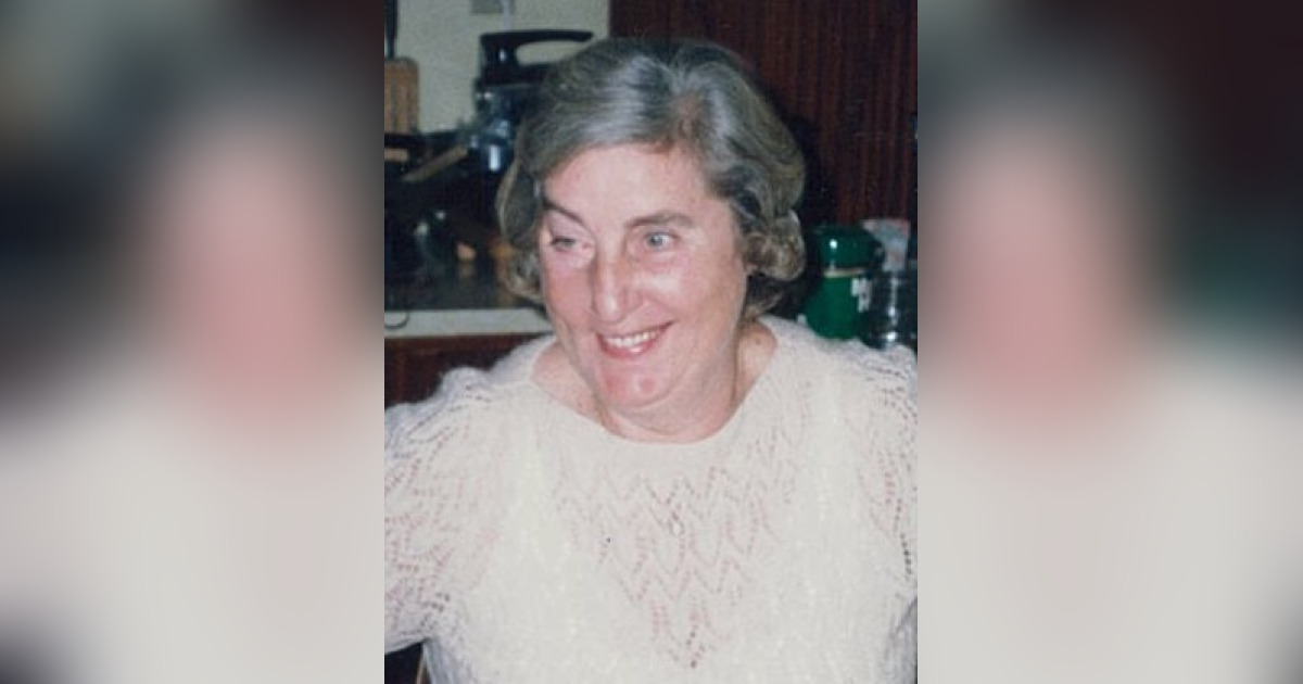 Ruth Lahey Obituary October 30, 2022 Fundy Funeral Home Saint