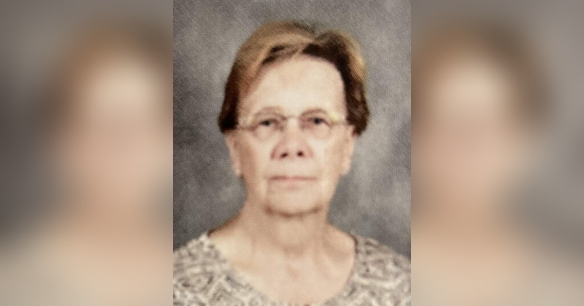 Gladys Schmidt Obituary December 25, 2023 Gosselin Funeral Home