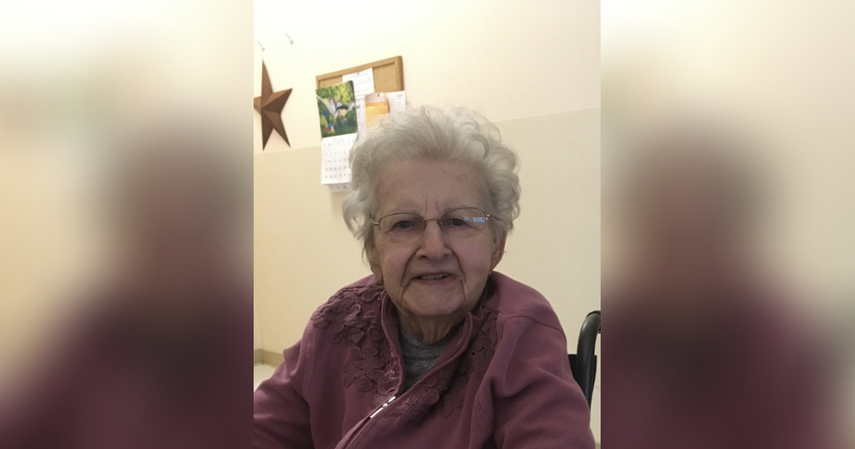 Obituary for Marion Jane Strausser James L. Hinckley Jr. Funeral Home