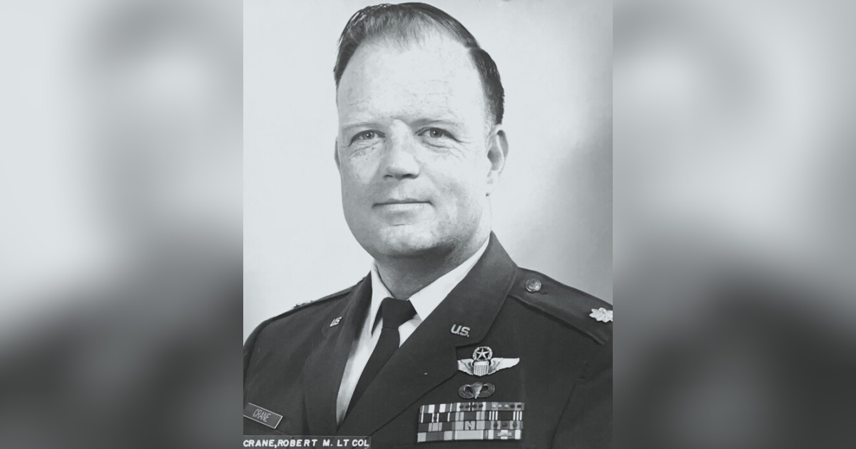 LT. Colonel (USAF Ret) Robert "Bob" Crane Obituary | July 12, 2023