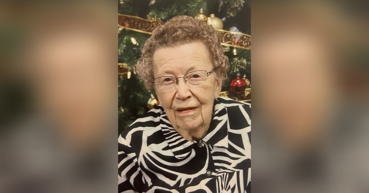 Elsie Nelson Obituary November 7, 2023 Wombold Family Funeral Homes