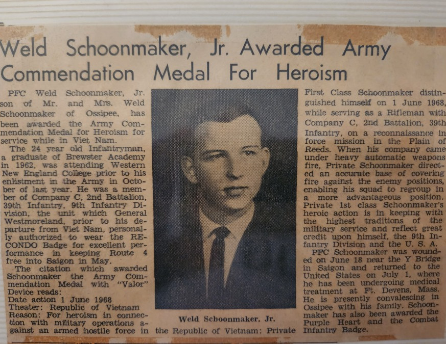 Weld Schoonmaker Obituary May 30, 2024 Lord Funeral Home Center