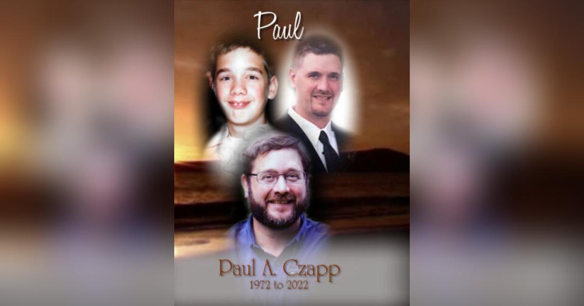 Paul Czapp Obituary June 3, 2022 Kenworthy Funeral Home, Inc