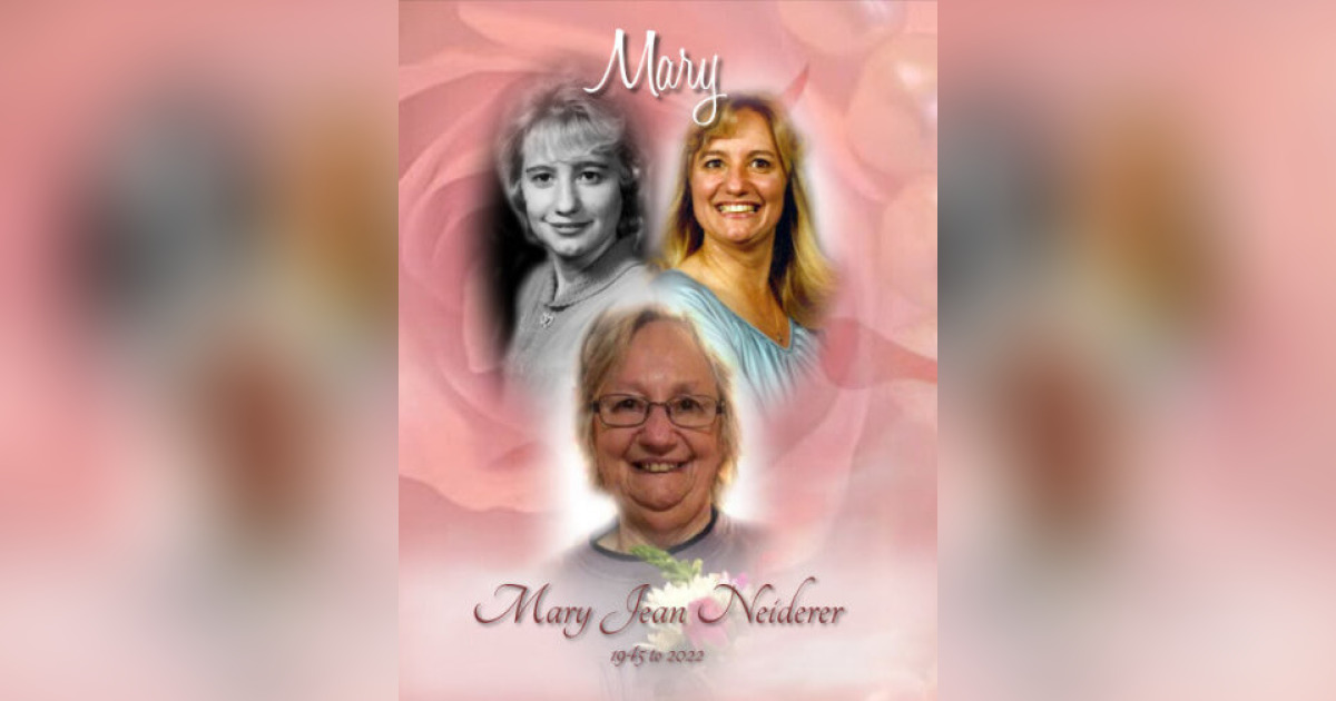 Mary Neiderer Obituary September 26, 2022 Kenworthy Funeral Home