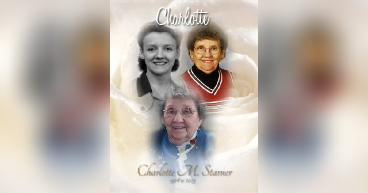 Charlotte Starner Obituary March 23, 2023 Kenworthy Funeral Home