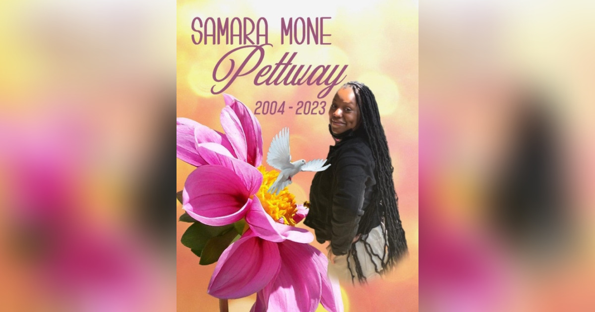 Samara Mone' Pettway Obituary Nov 24, 2023 Camden, AL