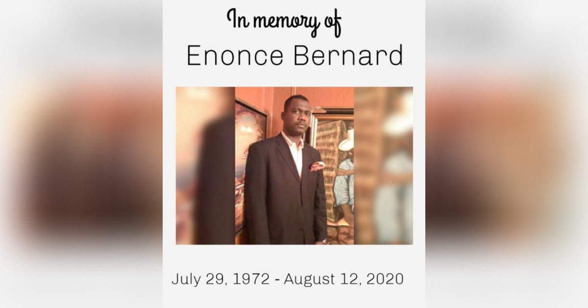 Obituary for Enounce Bernard St James Funeral Home, Inc