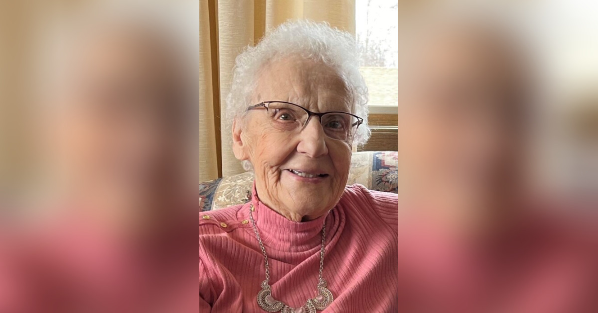 Obituary for Grace Johnson May 14, 2024 Harvey Anderson & Johnson