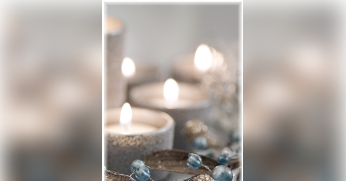 Obituary for Blue Christmas Candle Lighting Service Sneath