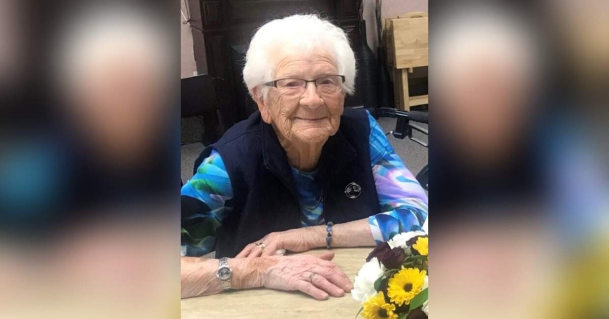 Germaine Brunel Obituary Nov 10, 2023 Sainte Rose du Lac, MB