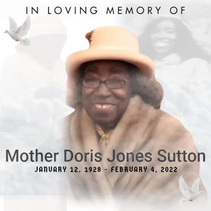 Doris Sutton Obituary February 4, 2022 AlbrittonCarraway Funeral