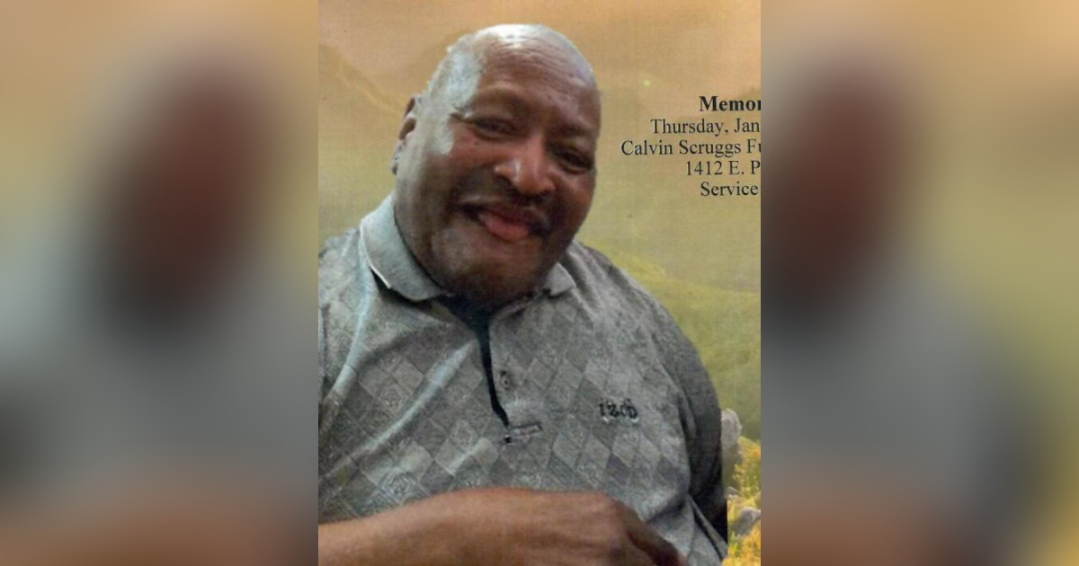 Obituary for James H. Jefferson Calvin B. Scruggs Funeral Home