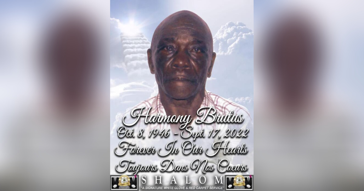 Harmony Brutus Obituary September 17, 2022 Fort Myers, FL