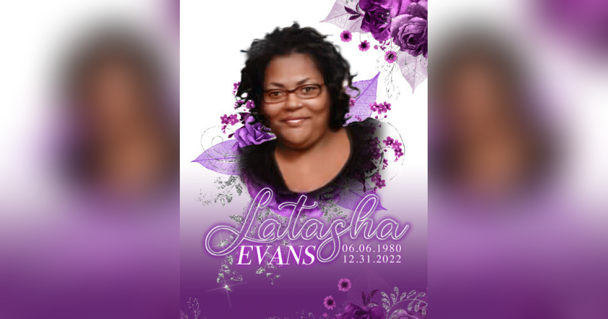 Latasha Evans Obituary December 31, 2022 Harmon and Harmon Funeral