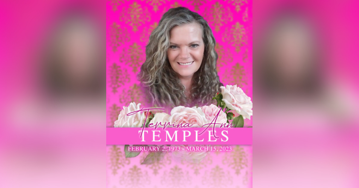 Terrina Temples Obituary March 15, 2023 Harmon and Harmon Funeral