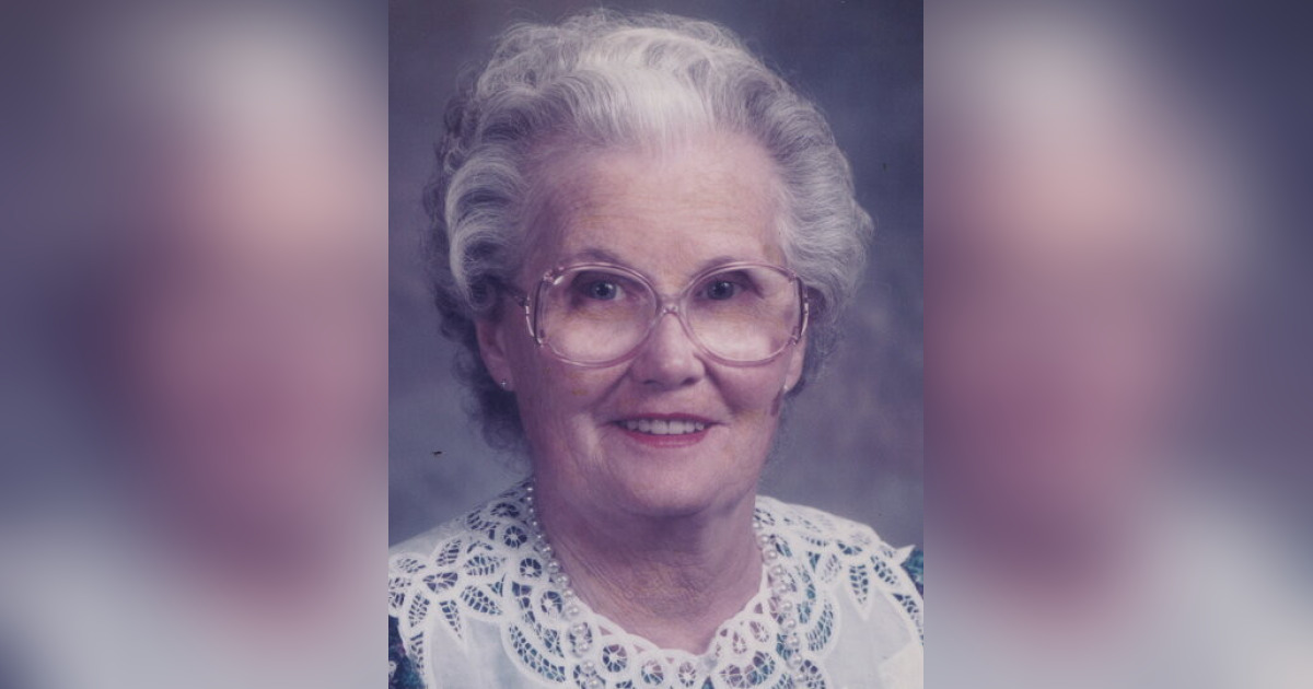 Obituary for Mrs. Ella Lucille (Wilmot) Parr Yeast HinchliffPearson