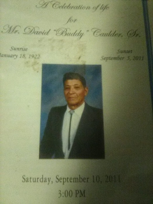 Obituary for David Caulder