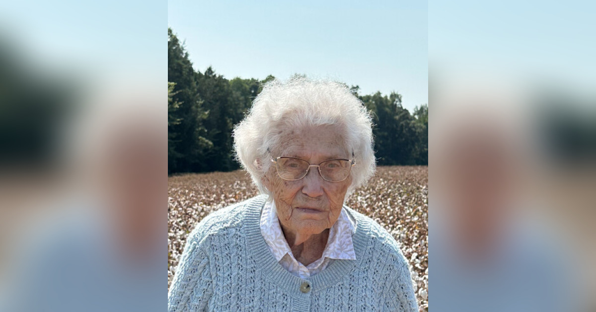 Jewell Newman Obituary April 29, 2024 DildayCarter Funeral Home Huntingdon, TN