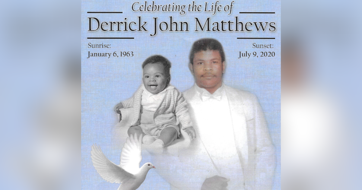 Obituary for Derrick Matthews WW Holt Funeral Home