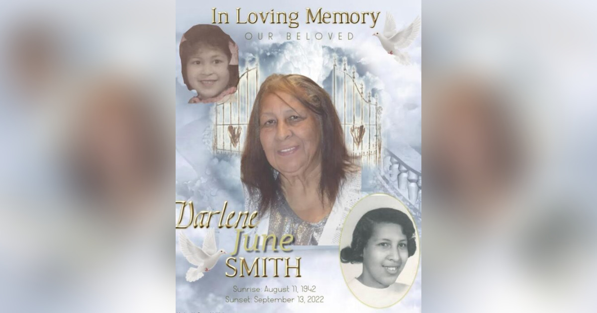 Obituary for Darlene June Smith Alford's Mortuary