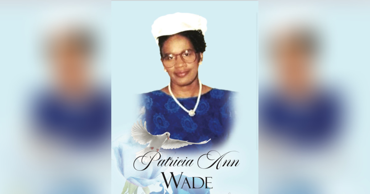 Obituary For Patricia Ann Wade McFarland Funeral Companies