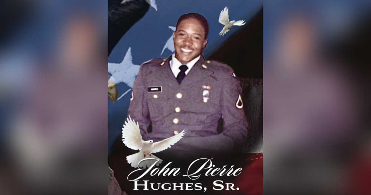 Obituary for John Pierre Hughes, Sr. McFarland Funeral Companies