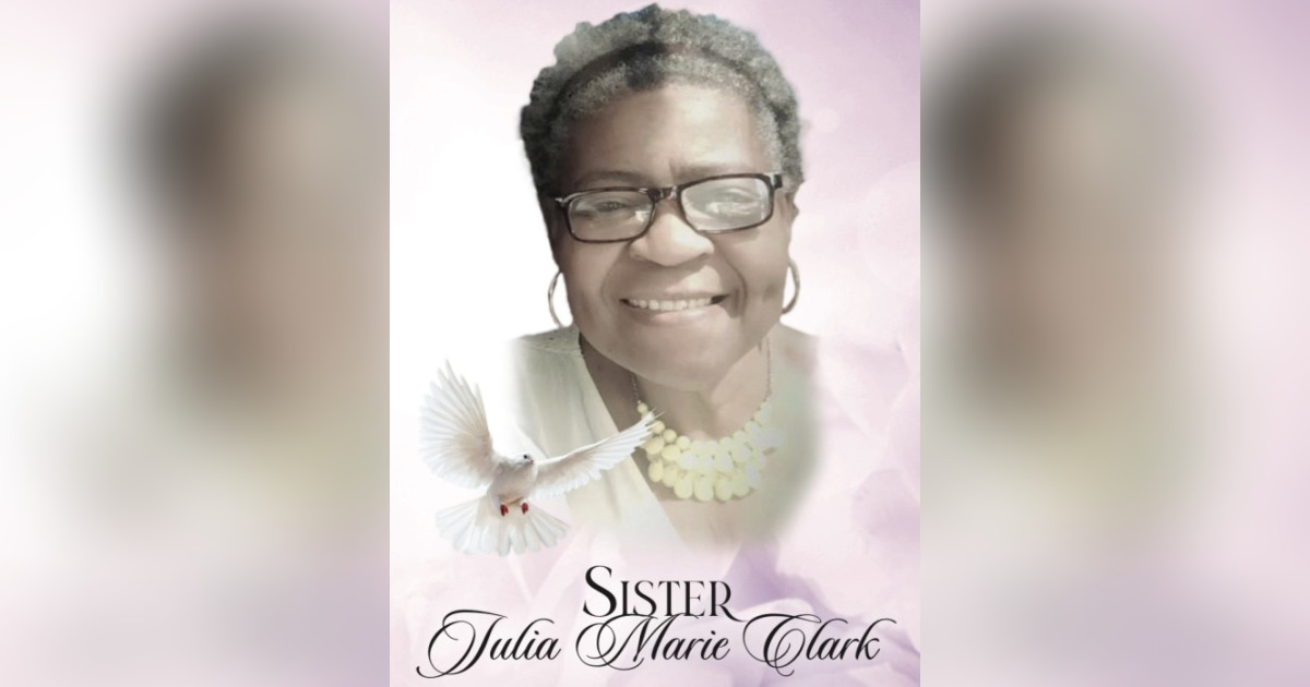 Julia Clark Obituary March 25, 2023 McFarland Funeral Companies