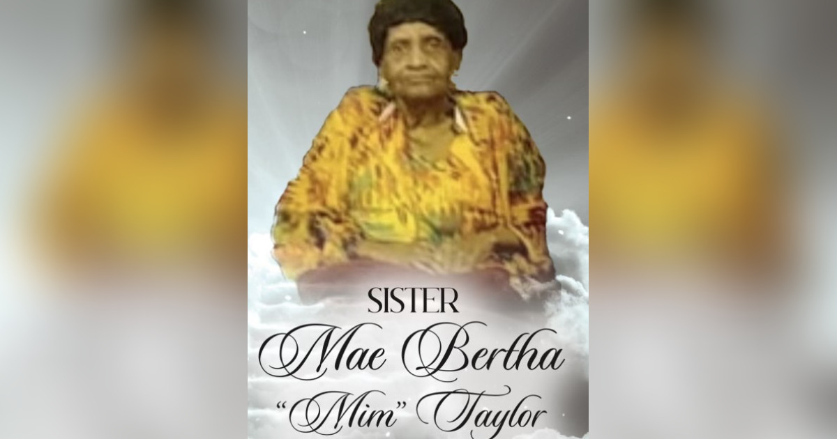 Mae Bertha "Mim" Taylor