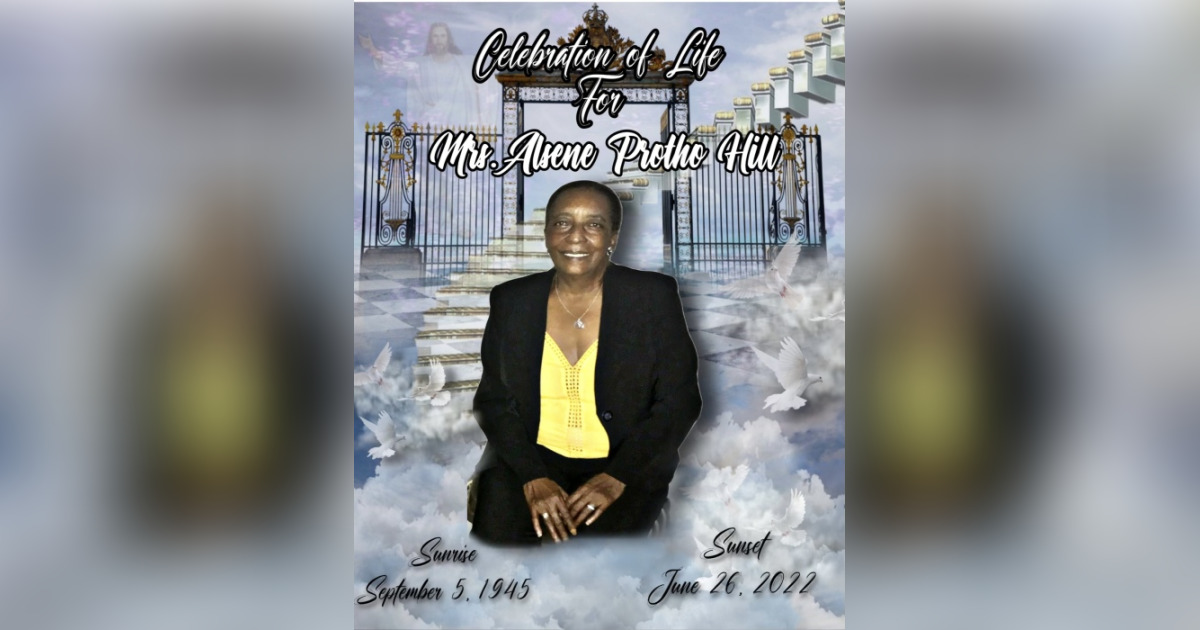 Alsene Hill Obituary June 26, 2022 Bell Funeral Home Providence, RI