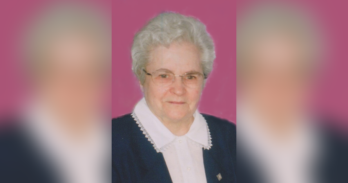 Sr. Lucienne Giroux Obituary September 10, 2023 McGuinty Funeral