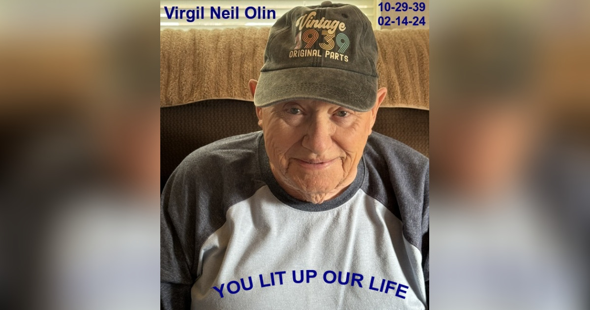 Virgil Olin Obituary February 14, 2024 Lewis and Glenn Funeral Home